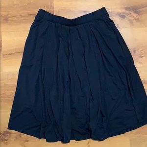 LuLaRoe Madison black skirt